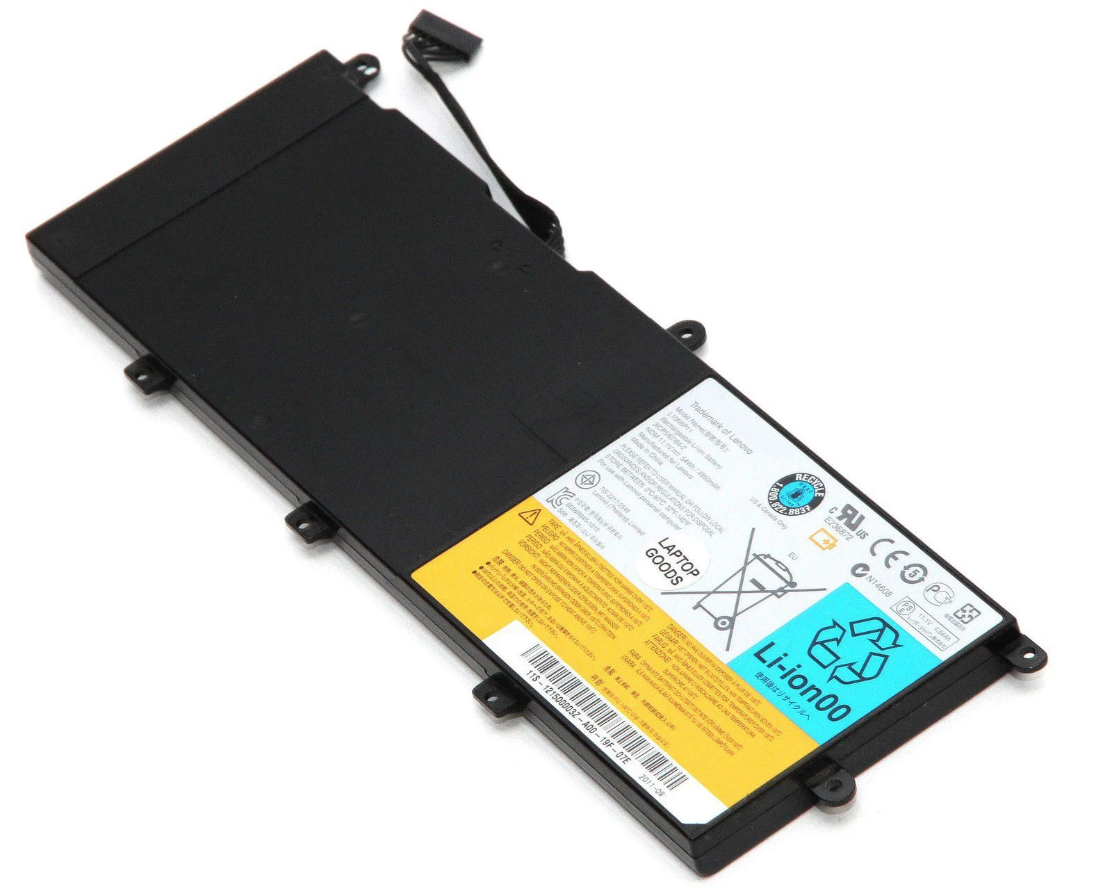 11.1V 4950mAh 54Wh Original Laptop Battery L10N6P11 L10C4P11 For lenovo IdeaPad U400 U470 Series L10M6P11 3ICP5/67/64-2
11.1V 4950mAh 54Wh Original Laptop Battery L10N6P11 L10C4P11 For lenovo IdeaPad U400 U470 Series L10M6P11 3ICP5/67/64-2