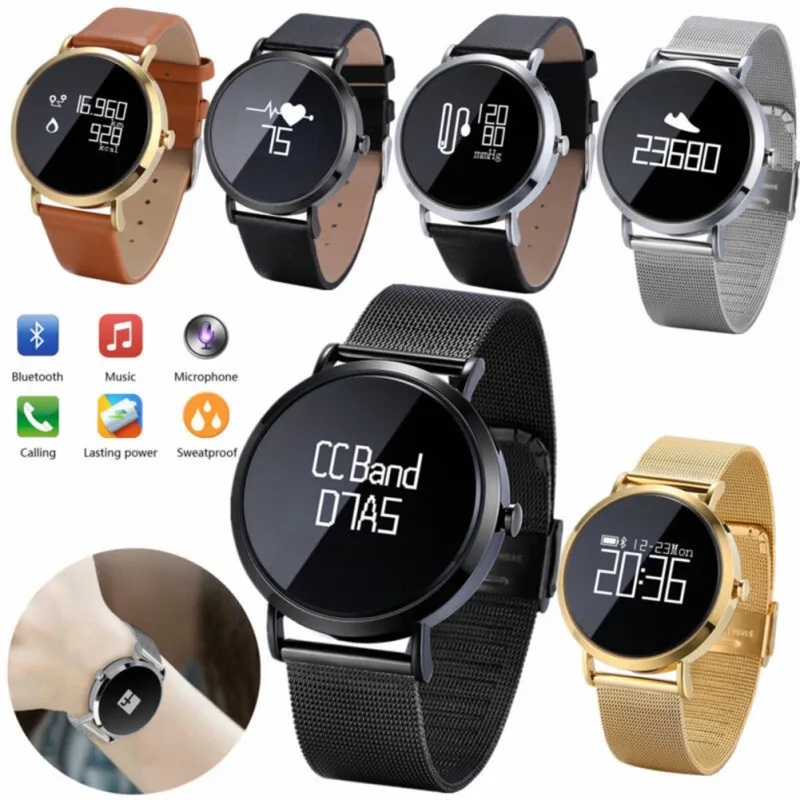 Bluetooth Smart Watch Waterproof Blood Pressure / Oxygen / Heart Measurement Bracelet for Android / iOS 7.0 Smart Band
Bluetooth Smart Watch Waterproof Blood Pressure / Oxygen / Heart Measurement Bracelet for Android / iOS 7.0 Smart Band