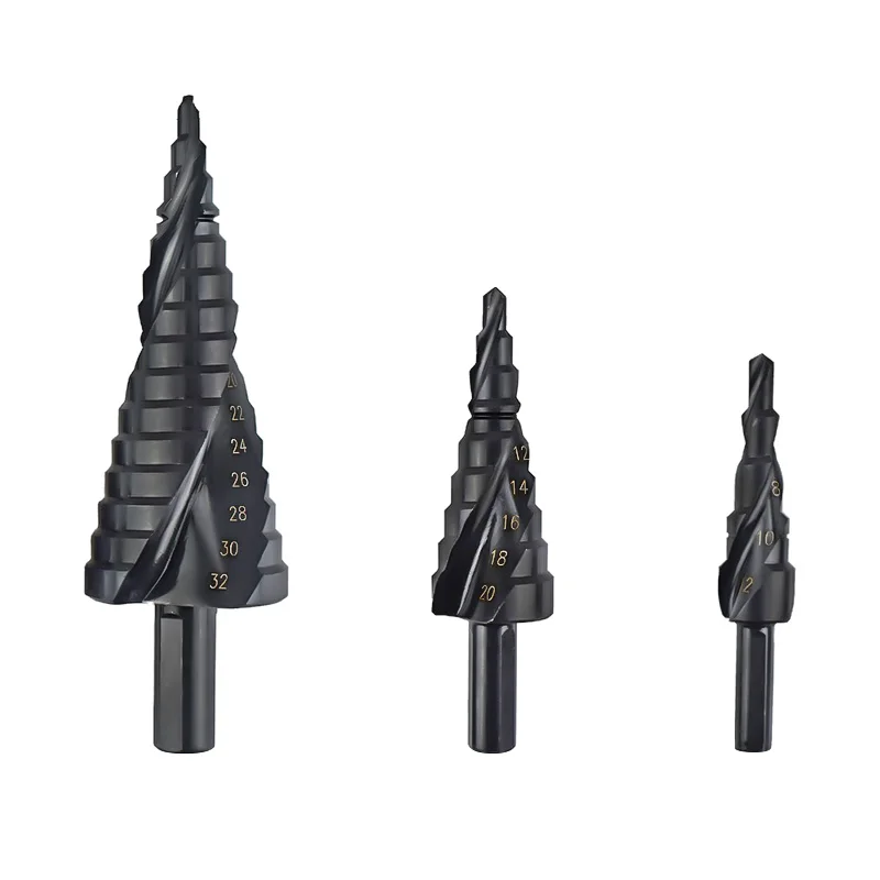 Universal 4-12/20/32MM HSS Cobalt Step Drill Bit Set High Speed Steel Spiral For Metal Cone Triangle Shank Hole Cutter for Punch
Universal 4-12/20/32MM HSS Cobalt Step Drill Bit Set High Speed Steel Spiral For Metal Cone Triangle Shank Hole Cutter for Punch