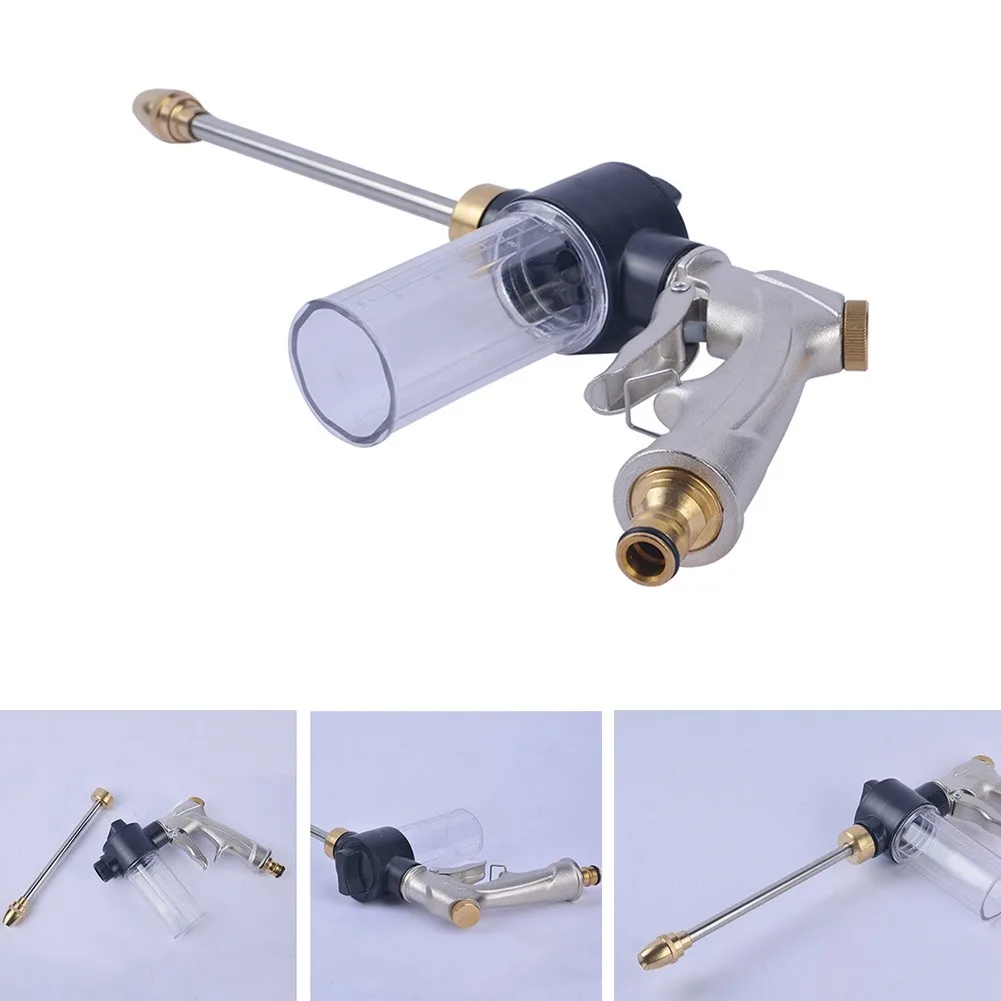 Car Clean Washer Metal High Pressure Sprayer Garden Water Hose Nozzle Clean Water Gun For Clean Car Wall Casement Carpet
Car Clean Washer Metal High Pressure Sprayer Garden Water Hose Nozzle Clean Water Gun For Clean Car Wall Casement Carpet