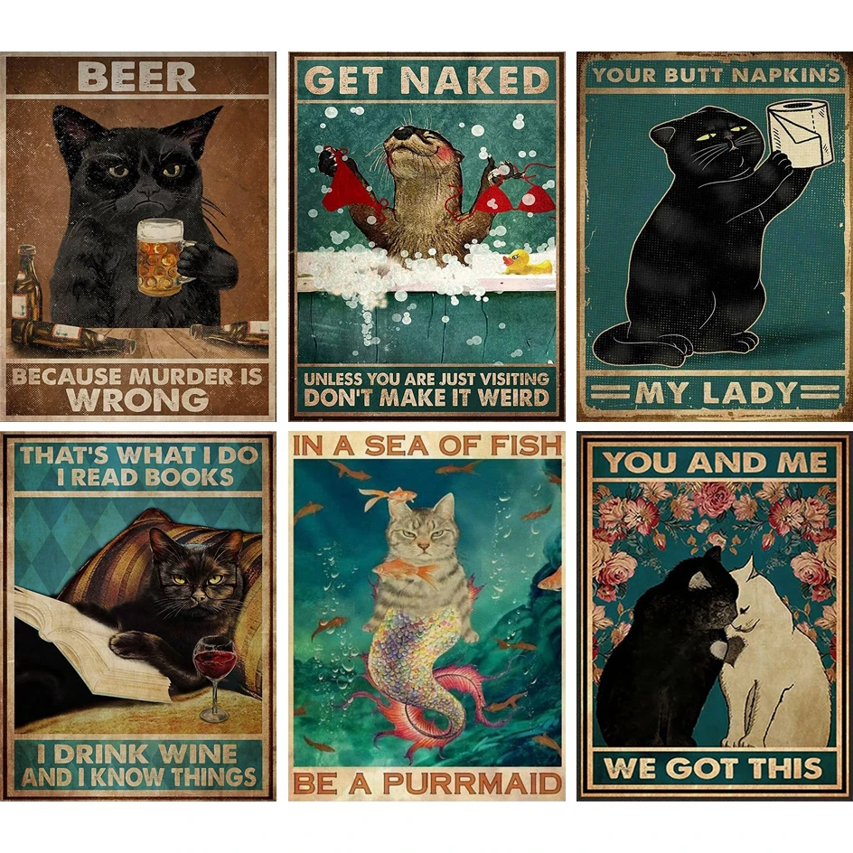 5D «сделай сам», Забавный ретро постер в виде кошки, алмазная живопись, полноразмерная/круглая вышивка крестиком, мозаика, рукоделие, домашни...
5D «сделай сам», Забавный ретро постер в виде кошки, алмазная живопись, полноразмерная/круглая вышивка крестиком, мозаика, рукоделие, домашни...