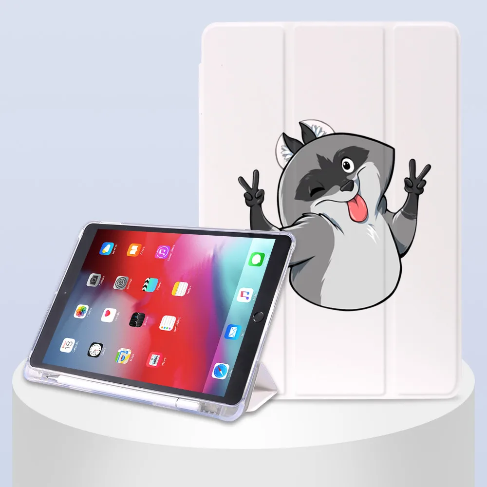 iPad Pro 11 Case 2020 Cartoon Procyon Lotor Cute Case For iPad Air 4 2020 Air 2 3 Mini 5 Case Luxury Silicone For iPad 10.2 8th
iPad Pro 11 Case 2020 Cartoon Procyon Lotor Cute Case For iPad Air 4 2020 Air 2 3 Mini 5 Case Luxury Silicone For iPad 10.2 8th