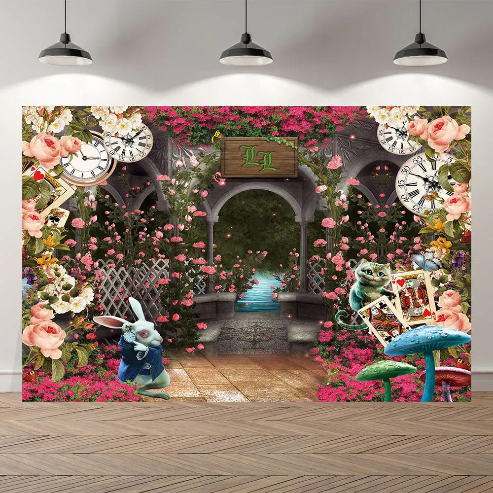 Seekpro фон для фотосъемки с изображением счастливого Нового года вечерние цветник с рисунками из мультфильма; Задний фон Кролик Фото фон для ф... 
Seekpro фон для фотосъемки с изображением счастливого Нового года вечерние цветник с рисунками из мультфильма; Задний фон Кролик Фото фон для ф...