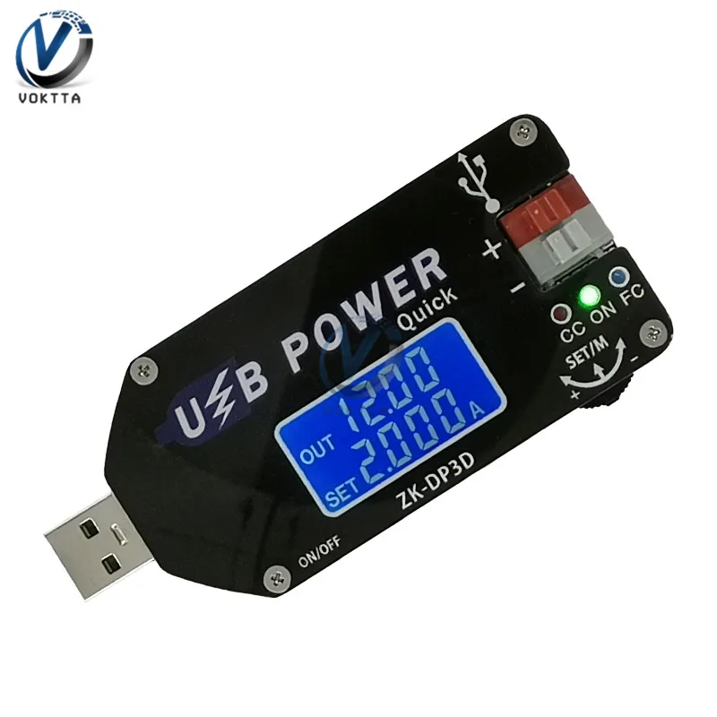 Регулируемый USB-модуль питания с цифровым управлением, 2 а/15 Вт, Регулируемый источник питания QC2.0 3,0, регулятор линейного вентилятора
Регулируемый USB-модуль питания с цифровым управлением, 2 а/15 Вт, Регулируемый источник питания QC2.0 3,0, регулятор линейного вентилятора