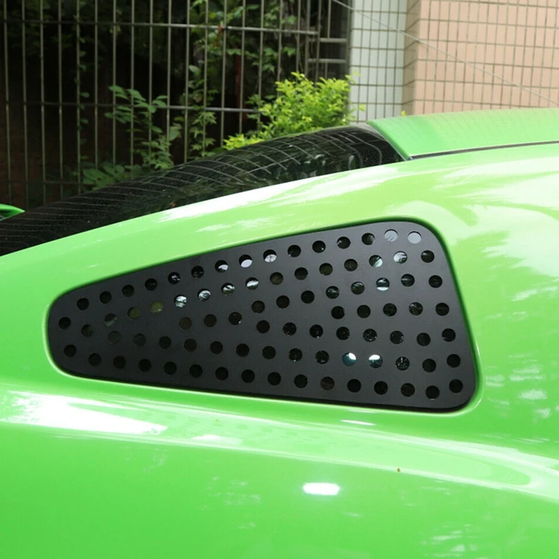 2X Aluminum Alloy Rear Triple-cornered Window Glass Louver Trim Fit for Ford Mustang 2008-2014
2X Aluminum Alloy Rear Triple-cornered Window Glass Louver Trim Fit for Ford Mustang 2008-2014