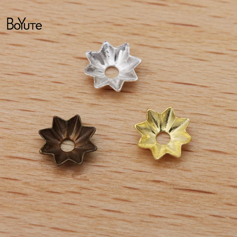 BoYuTe Wholesale (1000 Pieces/Lot) Metal Brass Stamping 5MM Filigree Flower Bead Caps Diy Hand Made Jewelry Making Materials
BoYuTe Wholesale (1000 Pieces/Lot) Metal Brass Stamping 5MM Filigree Flower Bead Caps Diy Hand Made Jewelry Making Materials