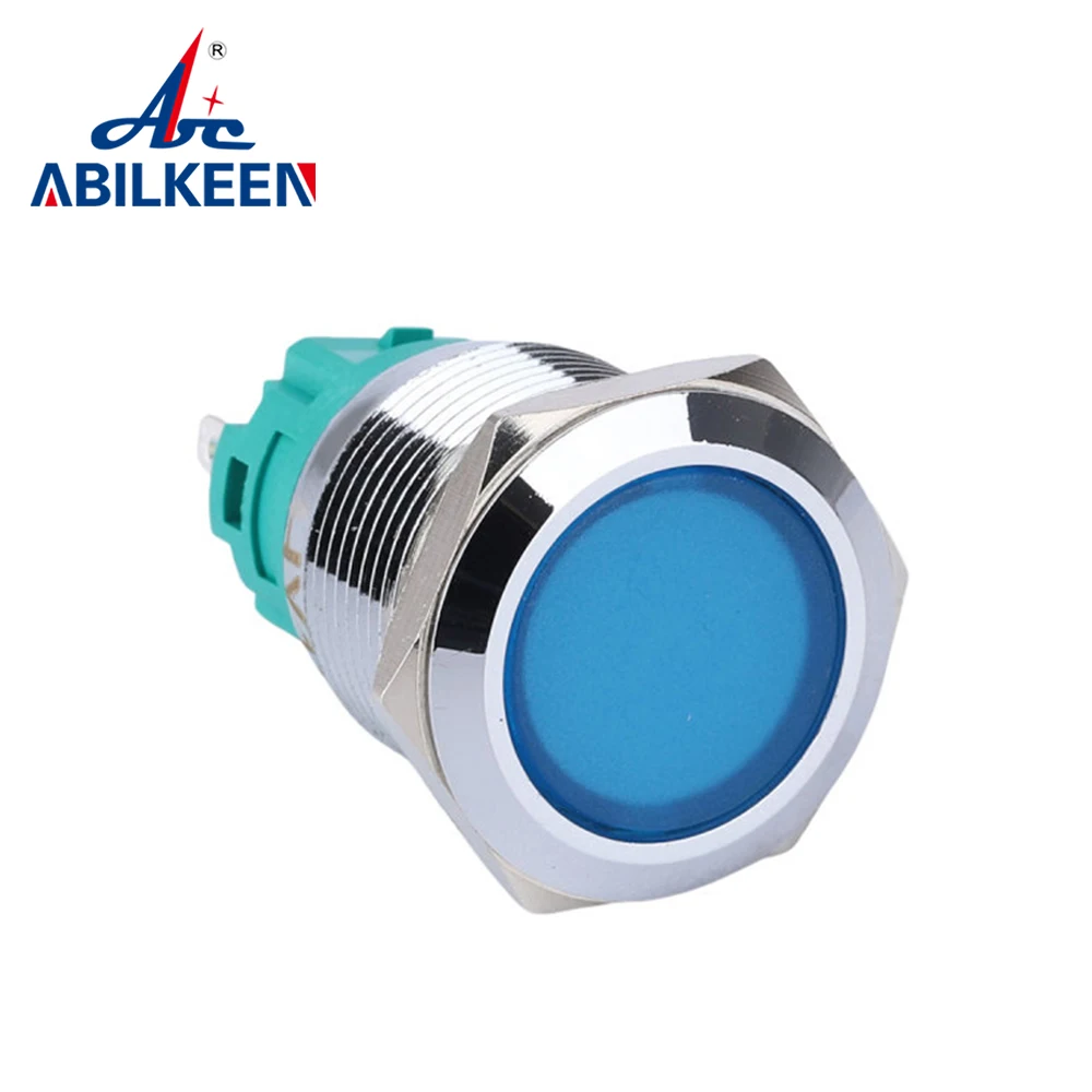 ABILKEEN Accessory switch 19mm metal LED push button switch Latching switching power switch any circuit control switch
ABILKEEN Accessory switch 19mm metal LED push button switch Latching switching power switch any circuit control switch