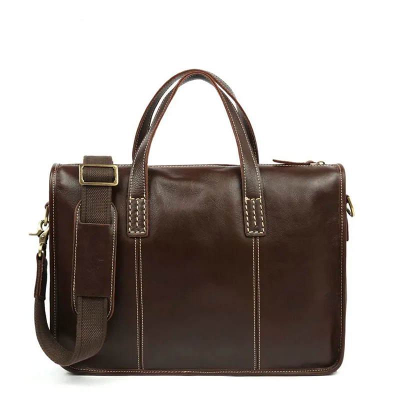 Fashion Men Shoulder Crossbody Bag Genuine Cowhide Handbag Retro Style Capacity Men's Messenger Bag Casual Business Leather Bags
Fashion Men Shoulder Crossbody Bag Genuine Cowhide Handbag Retro Style Capacity Men's Messenger Bag Casual Business Leather Bags