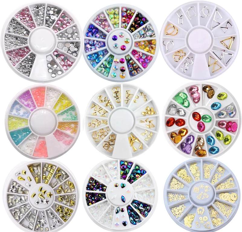 Rhinestones for Nails Sequins Nail Art Glitter Tips UV Gel Nail Art Decorations Manicure DIY Accesoires Nail Striping Tape Line
Rhinestones for Nails Sequins Nail Art Glitter Tips UV Gel Nail Art Decorations Manicure DIY Accesoires Nail Striping Tape Line