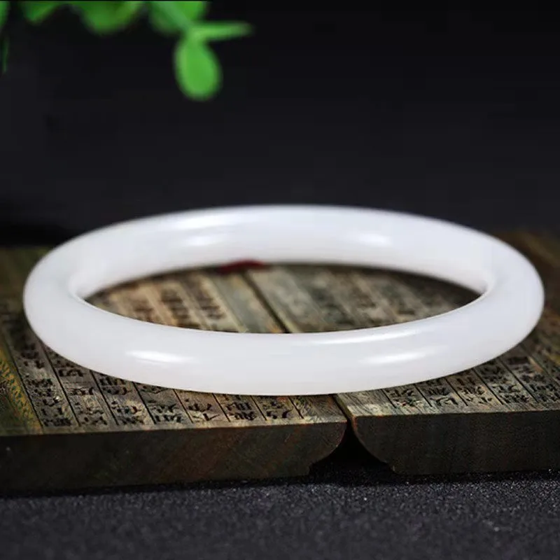 Natural Jade Bangle Fashion Jewelry Accessories For Women Men White Ice Jades Stone Bangles Gifts Ladies Fine Jewelry Bracelets
Natural Jade Bangle Fashion Jewelry Accessories For Women Men White Ice Jades Stone Bangles Gifts Ladies Fine Jewelry Bracelets