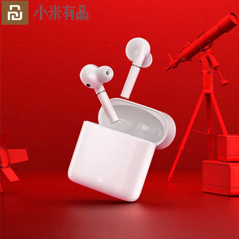 New Youpin Haylou T19 TWS Wireless Recharge Headset Bluetooth 5.0 Tap Control Smart Wear Waterproof Noise Cancelling Earphones
New Youpin Haylou T19 TWS Wireless Recharge Headset Bluetooth 5.0 Tap Control Smart Wear Waterproof Noise Cancelling Earphones