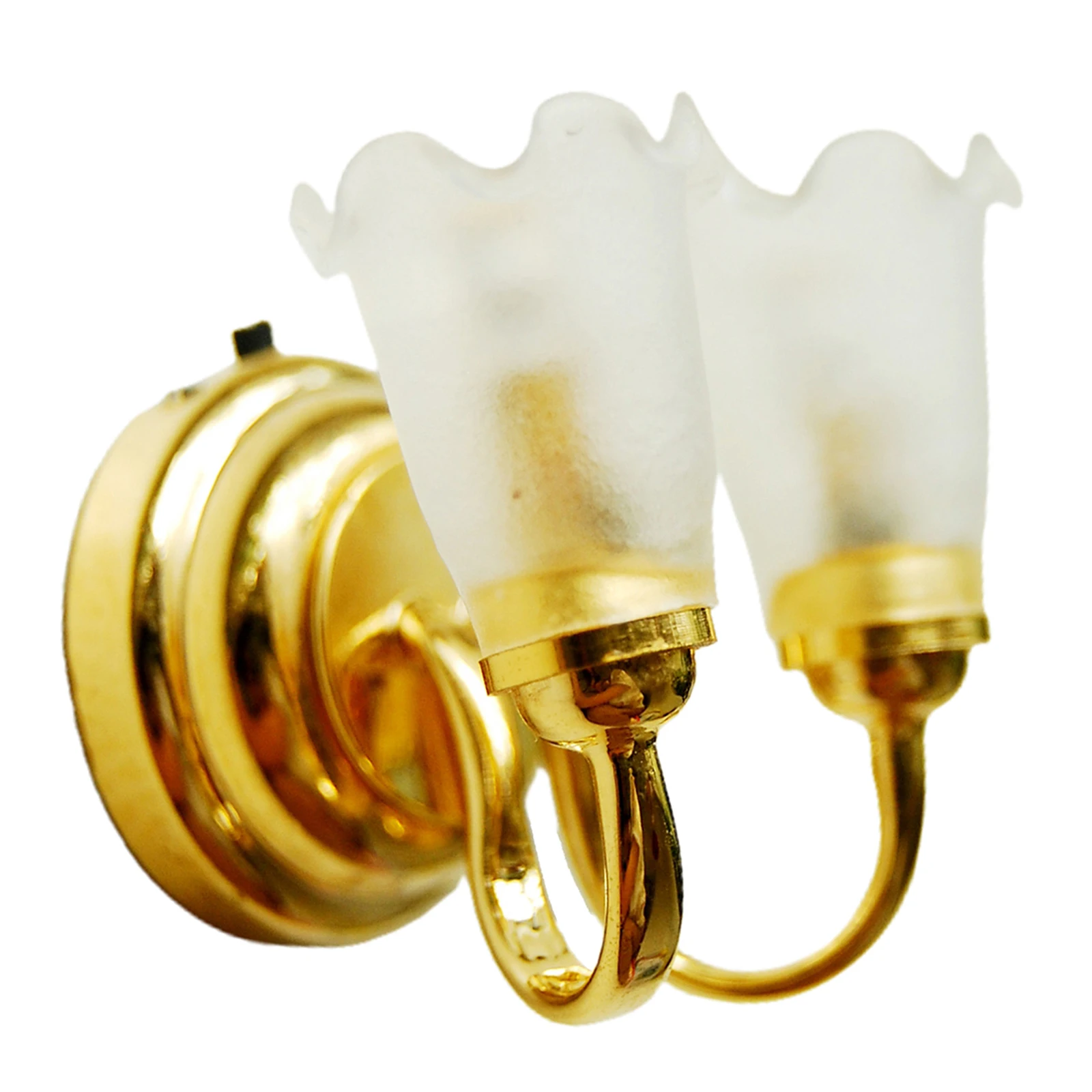 1:12 Scale Dollhouse Accessories Miniatures Sconce Wall Lamp LED Light Room Decoration
1:12 Scale Dollhouse Accessories Miniatures Sconce Wall Lamp LED Light Room Decoration