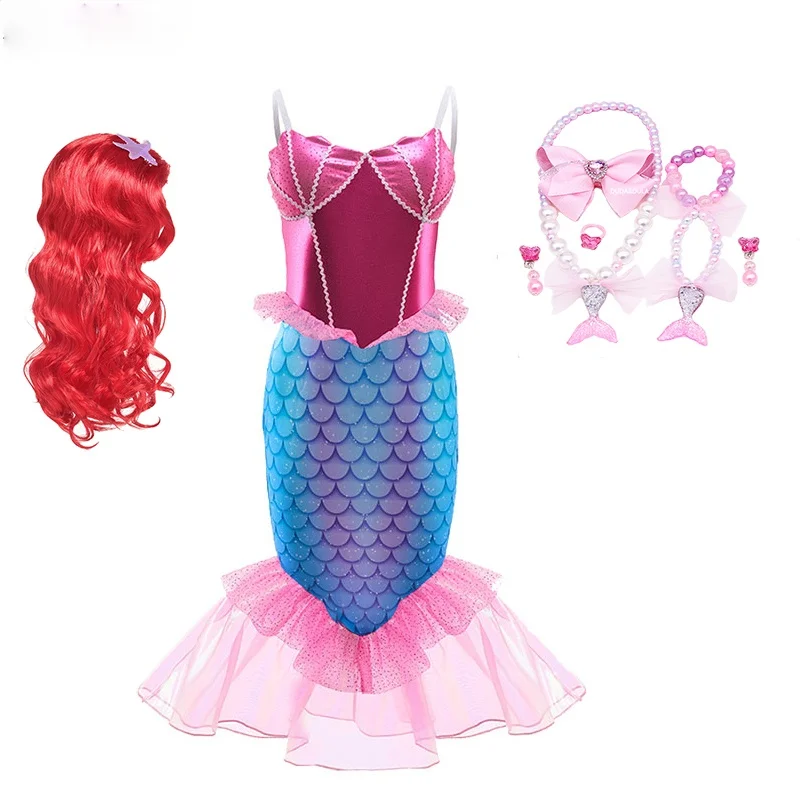 Girls Summer Dress Kids Party Prom Princess Dresses Children Mermaid Cartoon Clothes Girls Casual Fancy Costumes Vestidos
Girls Summer Dress Kids Party Prom Princess Dresses Children Mermaid Cartoon Clothes Girls Casual Fancy Costumes Vestidos