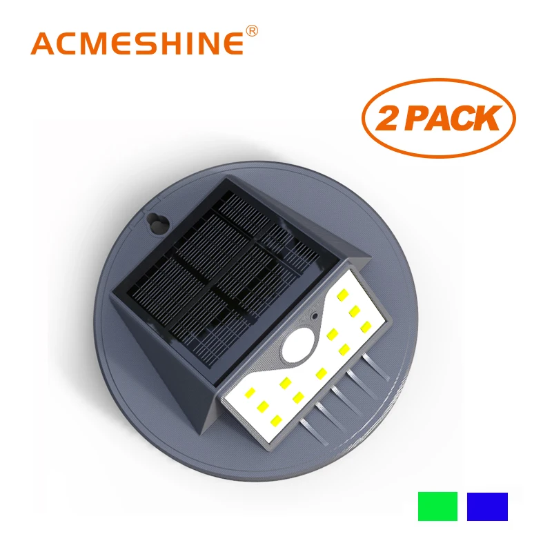 ACMESHINE Outdoor Solar Wall Lamp PIR Motion Sensor Porch Lights IP65 Sunlight Powered For Street Fence Gar (2-Pack)
ACMESHINE Outdoor Solar Wall Lamp PIR Motion Sensor Porch Lights IP65 Sunlight Powered For Street Fence Gar (2-Pack)