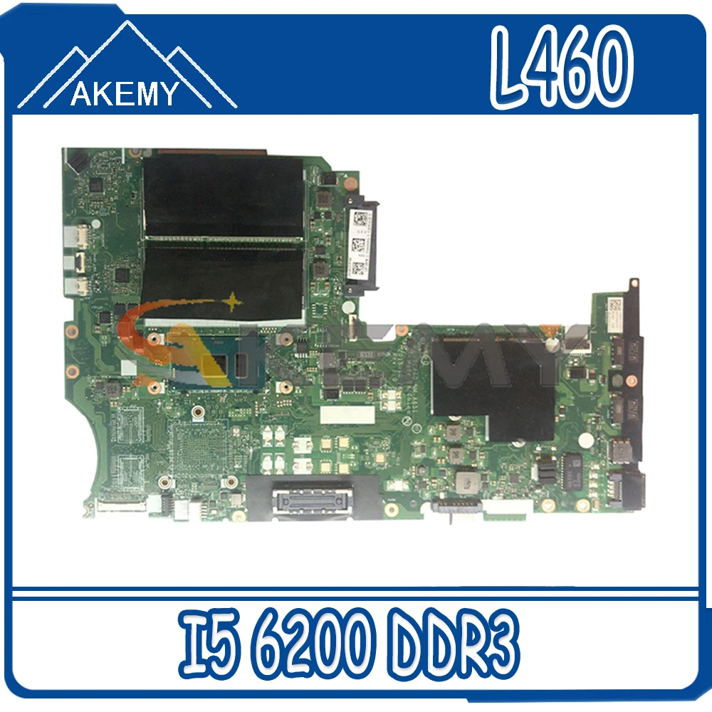 Akemy BL460 NM-A651 Motherboard For Lenovo ThinkPad L460 Laptop Motherboard FRU 01AW259 CPU I5 6200 DDR3 100% Test Work
Akemy BL460 NM-A651 Motherboard For Lenovo ThinkPad L460 Laptop Motherboard FRU 01AW259 CPU I5 6200 DDR3 100% Test Work