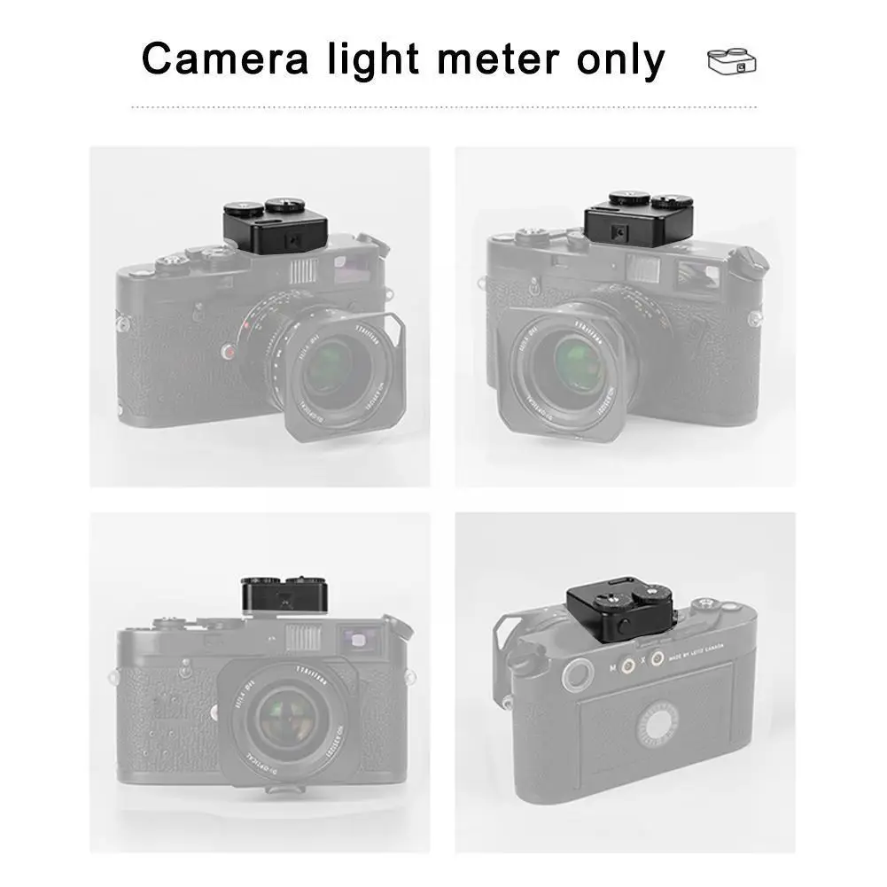 New Hot Shoe Light Meter Optical Light Meter Film Camera Light Meter Black Silver Suitable For Volenda P7o1
New Hot Shoe Light Meter Optical Light Meter Film Camera Light Meter Black Silver Suitable For Volenda P7o1