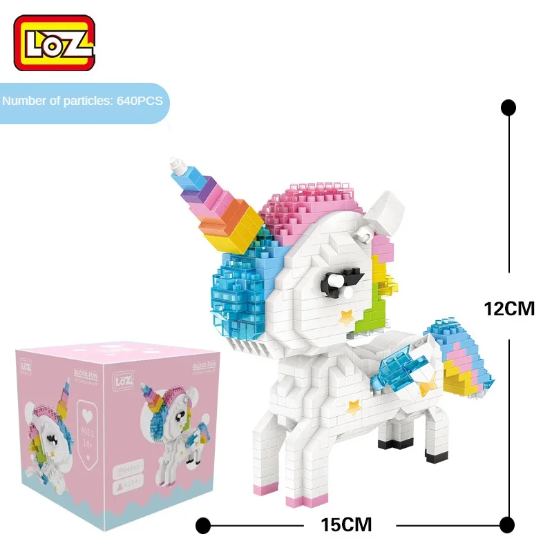 LOZ Unicorn Children's Building Blocks Animal Tiger Flamingo Cat Beautiful Maiden Deer Baby Suitable For Girls Over 6 Years Old
LOZ Unicorn Children's Building Blocks Animal Tiger Flamingo Cat Beautiful Maiden Deer Baby Suitable For Girls Over 6 Years Old