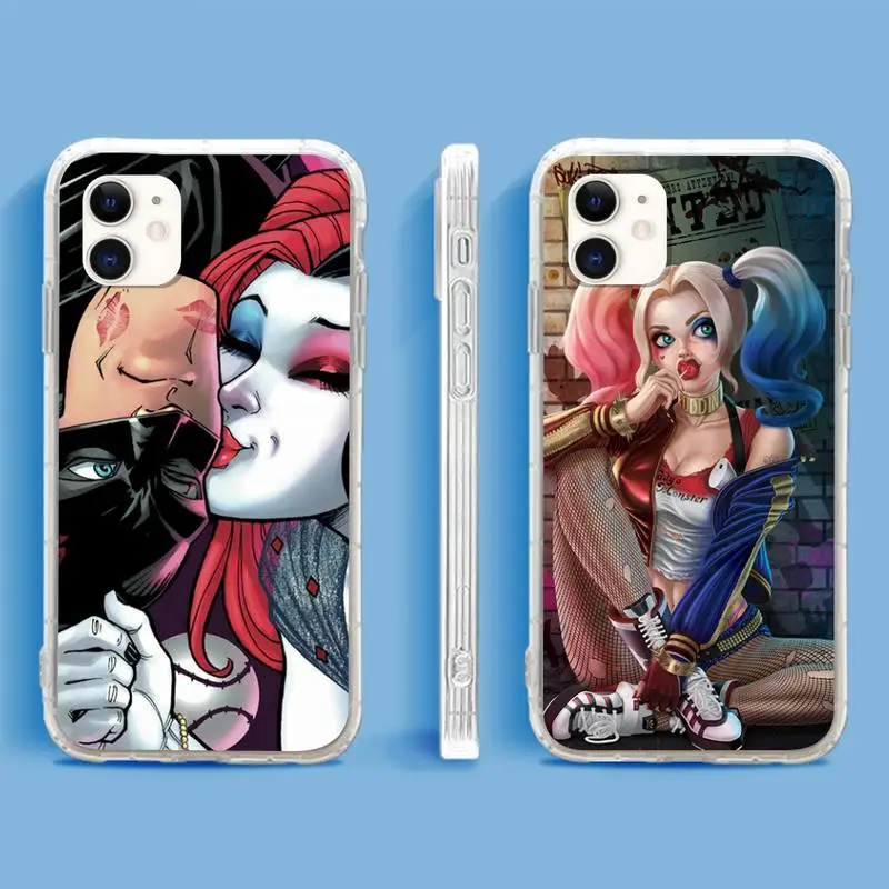 Squad-Harley-Quinn-Suicide Silicone Skin Phone Case For iPhone 13 12 11Pro Max 11 XR XS Max X Mini 8 7 SE 2020 Soft Transparent 
Squad-Harley-Quinn-Suicide Silicone Skin Phone Case For iPhone 13 12 11Pro Max 11 XR XS Max X Mini 8 7 SE 2020 Soft Transparent