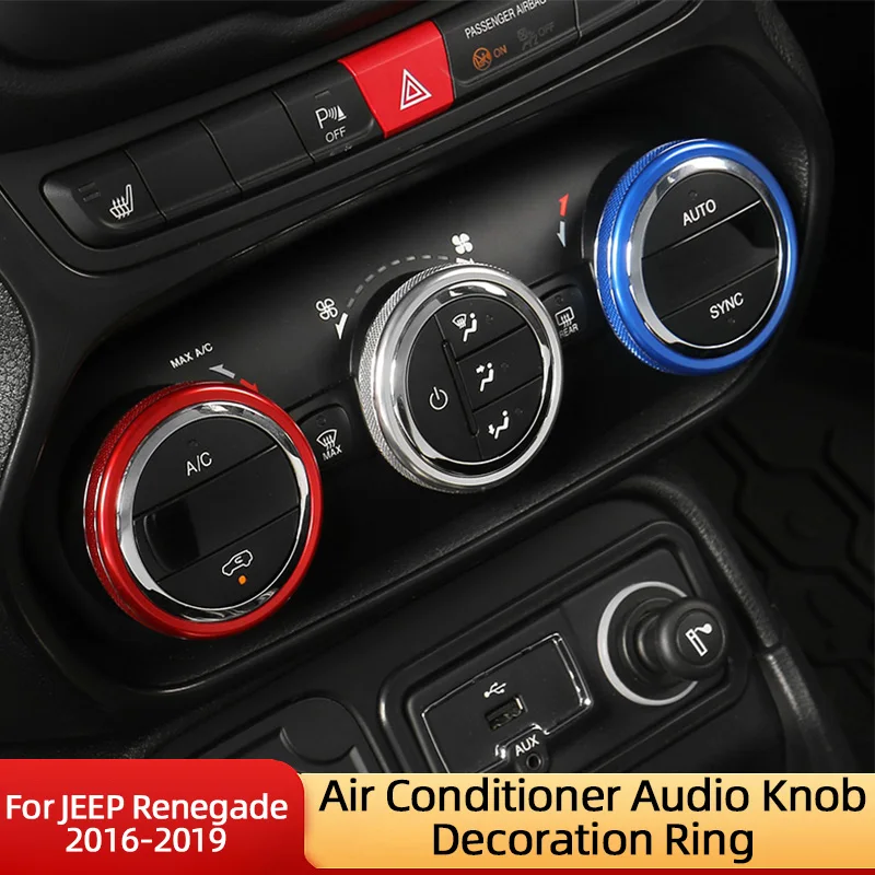 Кольцо для украшения автомобильного кондиционера JEEP Renegade 2016-2019
Кольцо для украшения автомобильного кондиционера JEEP Renegade 2016-2019