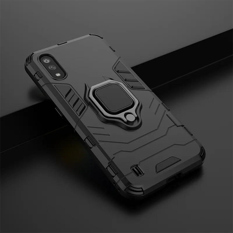 Phone Case for Samsung Galaxy M01 Case Cover Armor PC Finger Ring Holder Kickstand Shockproof Case for Samsung M01 A01 Bumper
Phone Case for Samsung Galaxy M01 Case Cover Armor PC Finger Ring Holder Kickstand Shockproof Case for Samsung M01 A01 Bumper