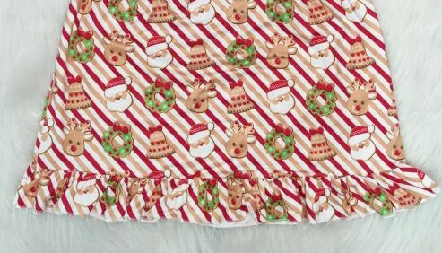 Children's Christmas girl trousers nightdress polo collar Santa Claus cute deer print fashion children's nightdress yll 
Children's Christmas girl trousers nightdress polo collar Santa Claus cute deer print fashion children's nightdress yll