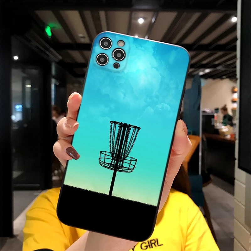 For iPhone Disc Golf Basket Silhouette Print Soft Matt Apple Case 6 7 8 11 12 Plus Pro X XR MAX 2021 Cover
For iPhone Disc Golf Basket Silhouette Print Soft Matt Apple Case 6 7 8 11 12 Plus Pro X XR MAX 2021 Cover