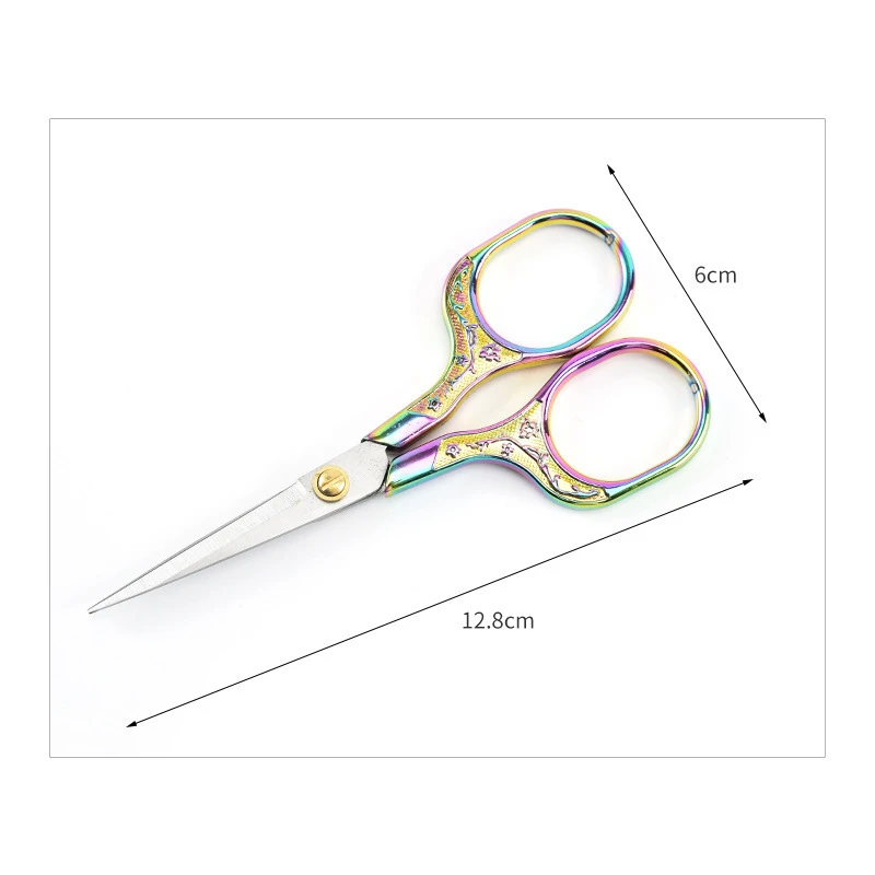 Vintage Plum Blossom Stainless Steel Sewing Professional Sewing Scissors DIY Needlework Scissors Fabric Embroidery Small Scissor
Vintage Plum Blossom Stainless Steel Sewing Professional Sewing Scissors DIY Needlework Scissors Fabric Embroidery Small Scissor