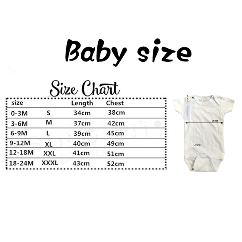 DERMSPE 2019 Casual Newborn Baby Boy Girl Letter Print Romper Jumpsuit One Pieces Sunsuit Clothes 0-24M
DERMSPE 2019 Casual Newborn Baby Boy Girl Letter Print Romper Jumpsuit One Pieces Sunsuit Clothes 0-24M