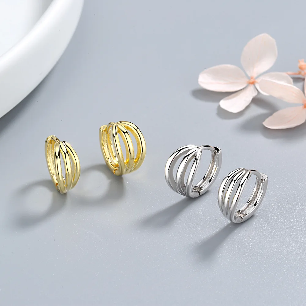 Gold Silver Stud Earring Geometric Design 925 Sterling Silver Earring For Women Femme New Korea Jewelry Kolczyki
Gold Silver Stud Earring Geometric Design 925 Sterling Silver Earring For Women Femme New Korea Jewelry Kolczyki