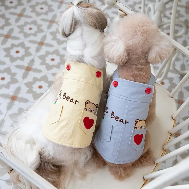 Autumn and winter teddy than panda dog pet clothes autumn and winter cute strap dress winter small dog
Autumn and winter teddy than panda dog pet clothes autumn and winter cute strap dress winter small dog
