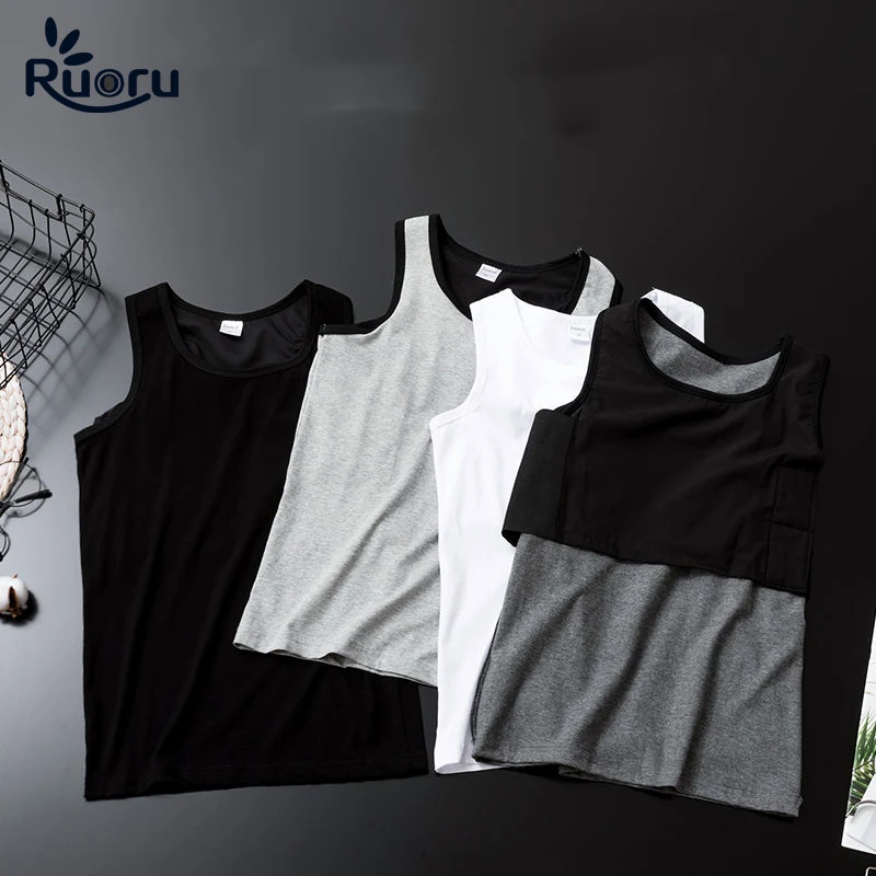 Ruoru S - 6XL Tomboy жилет для груди облегающее нижнее белье лесбиянок дышащее бандажные