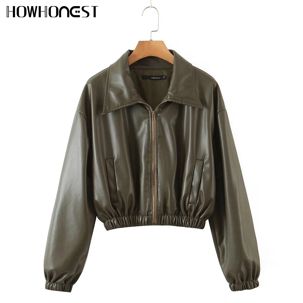 Women's Coat Autumn New Street Fashion Urban Casual PU Faux Leather Jacket Outerwear Windbreaker European American Style TRA
Women's Coat Autumn New Street Fashion Urban Casual PU Faux Leather Jacket Outerwear Windbreaker European American Style TRA