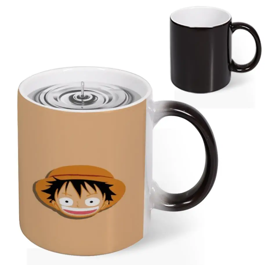 2021 милая японская кружка с аниме-рисунком волшебная керамическая для кофе и