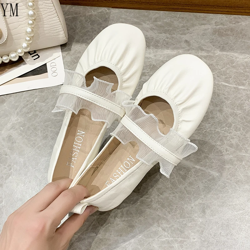 35-40 Newly Arrived Spring Autumn Mary Janes Sexy FLAT Heels Pumps Dress Shoes Lace New Designer Ladies Zapatos Mujer Damskie
35-40 Newly Arrived Spring Autumn Mary Janes Sexy FLAT Heels Pumps Dress Shoes Lace New Designer Ladies Zapatos Mujer Damskie