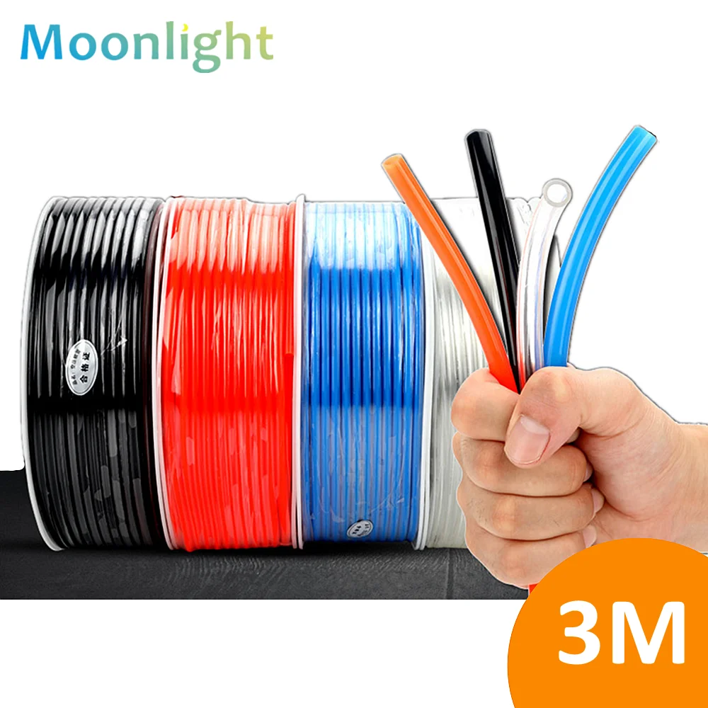 3M 3 meter Pneumatic Hose PU Pipe 4 * 2.5 mm 6 * 4 mm 8 * 5 mm 10 * 6.5 mm 12 * 8 14 * 10 mm 16 * 12 mm Air Tube Compressor Hose
3M 3 meter Pneumatic Hose PU Pipe 4 * 2.5 mm 6 * 4 mm 8 * 5 mm 10 * 6.5 mm 12 * 8 14 * 10 mm 16 * 12 mm Air Tube Compressor Hose