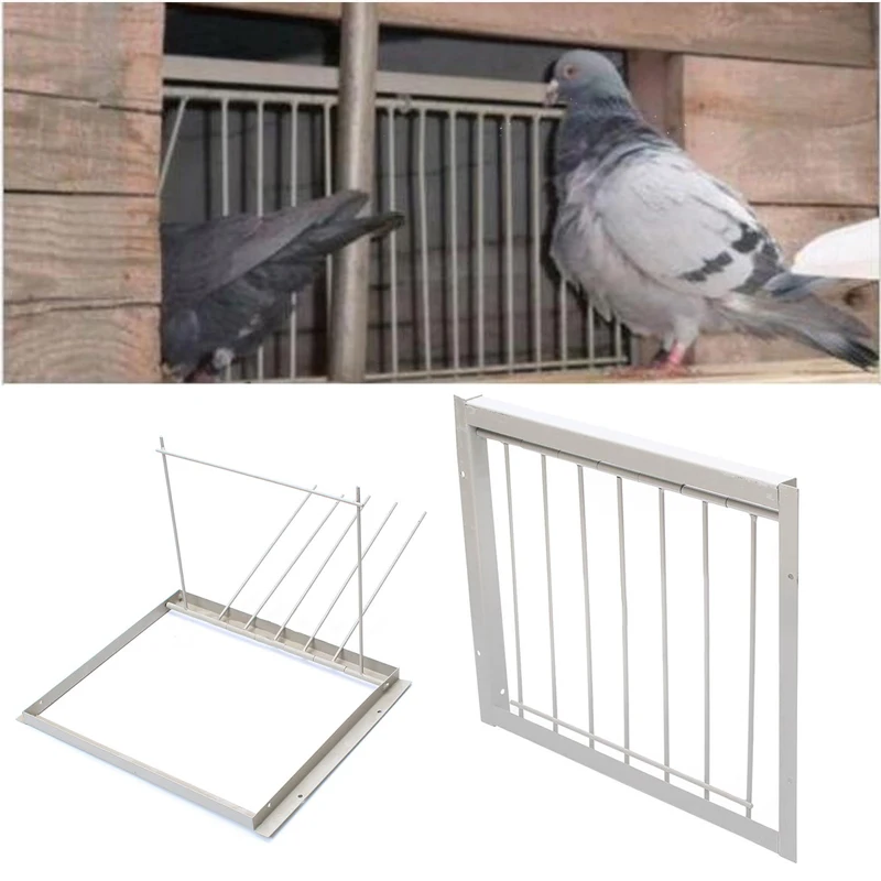 30 см/40 см белый Железный гоночный голубь птица Боб провода бар вход Fantails Tumbler