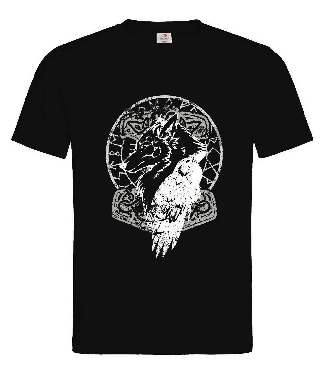Valhalla Viking God Odin Raven Huginn-Muninn Fenris Wolf T-Shirt. Summer Cotton Short Sleeve O-Neck Mens T Shirt New S-3XL
Valhalla Viking God Odin Raven Huginn-Muninn Fenris Wolf T-Shirt. Summer Cotton Short Sleeve O-Neck Mens T Shirt New S-3XL