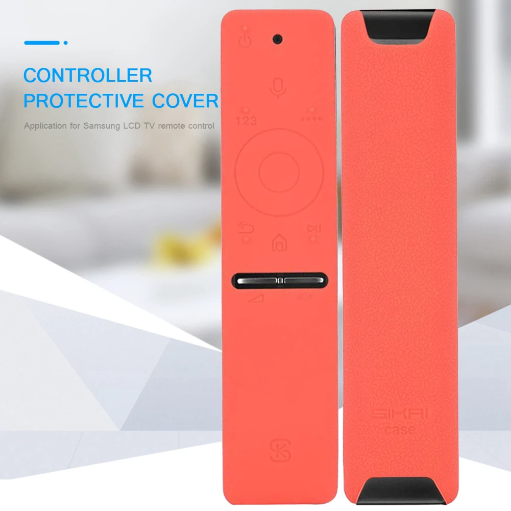 Silicone Shockproof Remote Control Cover for Samsung Smart LCD TV Remote Shockproof Protective Case Black Blue Red
Silicone Shockproof Remote Control Cover for Samsung Smart LCD TV Remote Shockproof Protective Case Black Blue Red