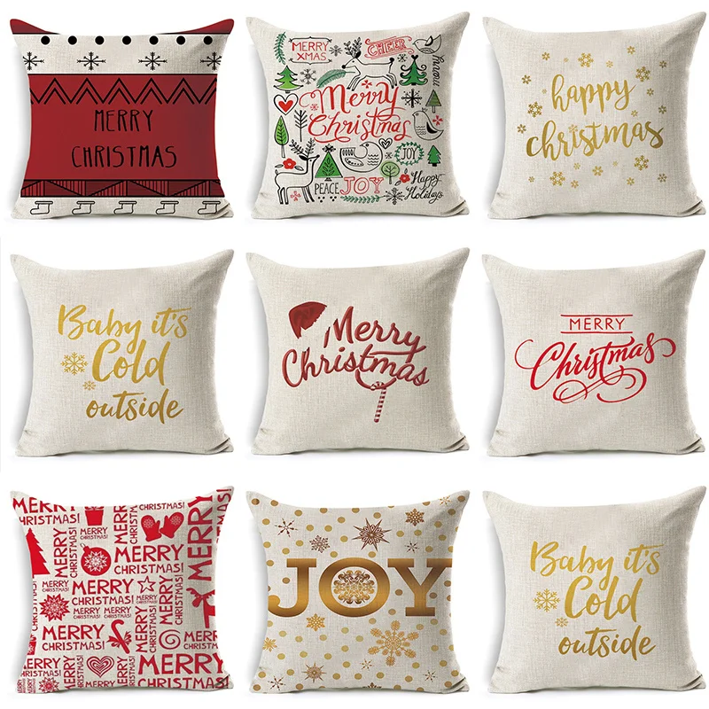 Alphabet Pattern Linen Cotton New Year 2022 Christmas Ornaments Cushion Cover Sofa Party Home Christmas Decoration Pillowcase
Alphabet Pattern Linen Cotton New Year 2022 Christmas Ornaments Cushion Cover Sofa Party Home Christmas Decoration Pillowcase