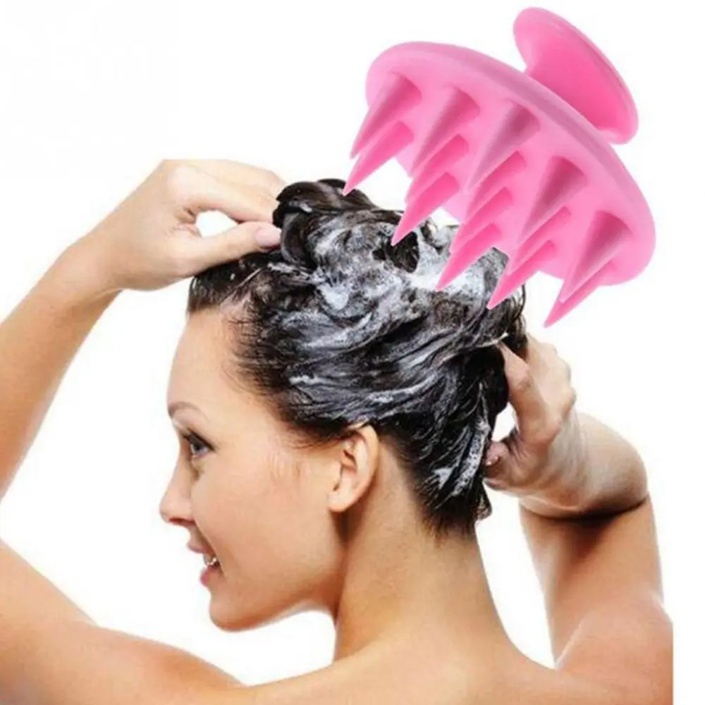 Colors Optional Spa Shampoo Tool Stress Release Silicone Scalp Massager Grooming Hair Washing Cleaning Hair Comb Brush
Colors Optional Spa Shampoo Tool Stress Release Silicone Scalp Massager Grooming Hair Washing Cleaning Hair Comb Brush