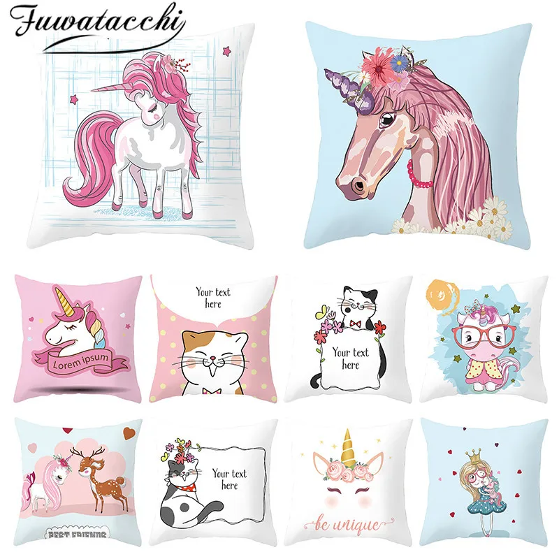 Fuwatacchi Dreamy Pink Style Cushion Covers Flamingos Pattern Pillows Cover Polyester Pillowcase for Home Sofa Decorative Pillow
Fuwatacchi Dreamy Pink Style Cushion Covers Flamingos Pattern Pillows Cover Polyester Pillowcase for Home Sofa Decorative Pillow