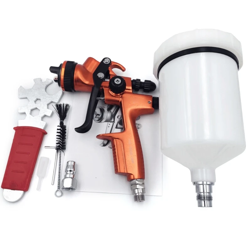 600ml Universal Painting Sprayer Gun Gravity Feed Air Spray Gun Plug and Play Spray Gun for Car Automobile Painting
600ml Universal Painting Sprayer Gun Gravity Feed Air Spray Gun Plug and Play Spray Gun for Car Automobile Painting