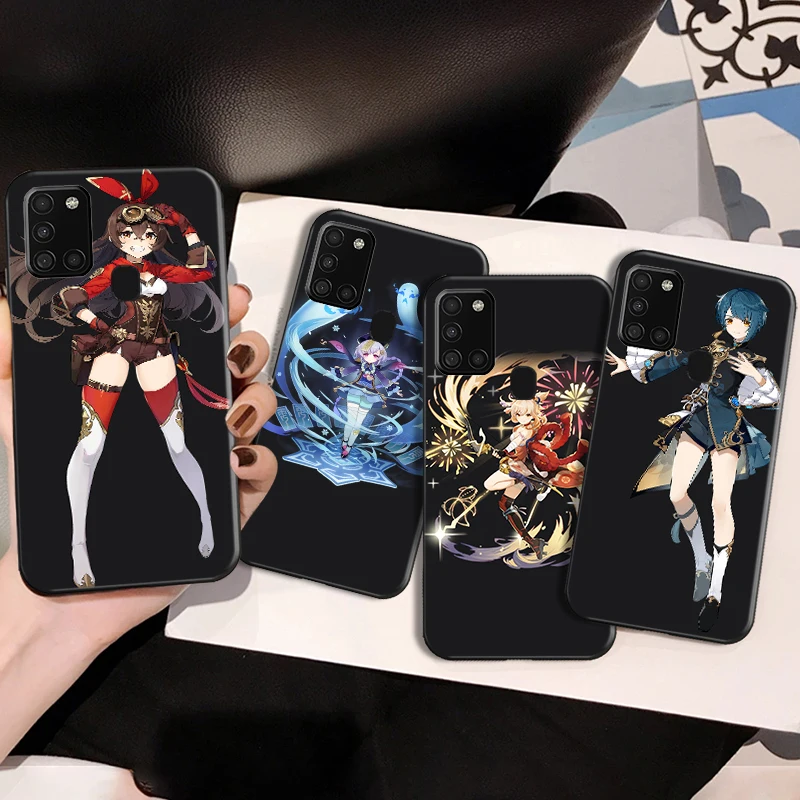 Genshin Impact Silicone Phone Case For Samsung Galaxy A21S Soft TPU Cute Jean Xiao Barbara Klee Lisa Sucrose Coque Back Cover
Genshin Impact Silicone Phone Case For Samsung Galaxy A21S Soft TPU Cute Jean Xiao Barbara Klee Lisa Sucrose Coque Back Cover