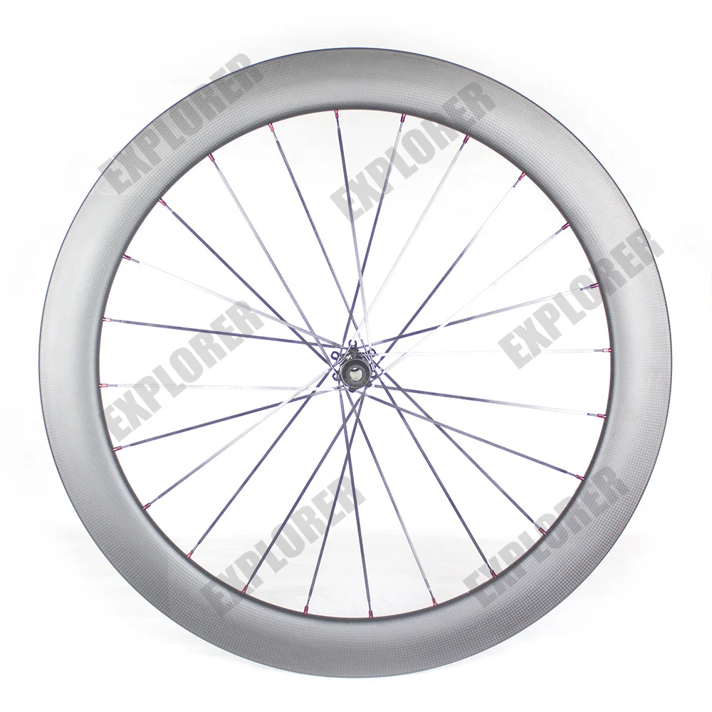 Carbon-Road-Bike-Wheelset High-end 75mm Depth 700C Disc Brake Thru Axle DT350 / DT240 Road Carbon Wheel Clincher Tubeless Ready
Carbon-Road-Bike-Wheelset High-end 75mm Depth 700C Disc Brake Thru Axle DT350 / DT240 Road Carbon Wheel Clincher Tubeless Ready