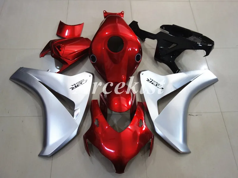 Injection New ABS Whole Fairings Kit Fit for HONDA CBR1000RR 2008 2009 2010 2011 08 09 10 11 CBR1000 Bodywork set red silver
Injection New ABS Whole Fairings Kit Fit for HONDA CBR1000RR 2008 2009 2010 2011 08 09 10 11 CBR1000 Bodywork set red silver