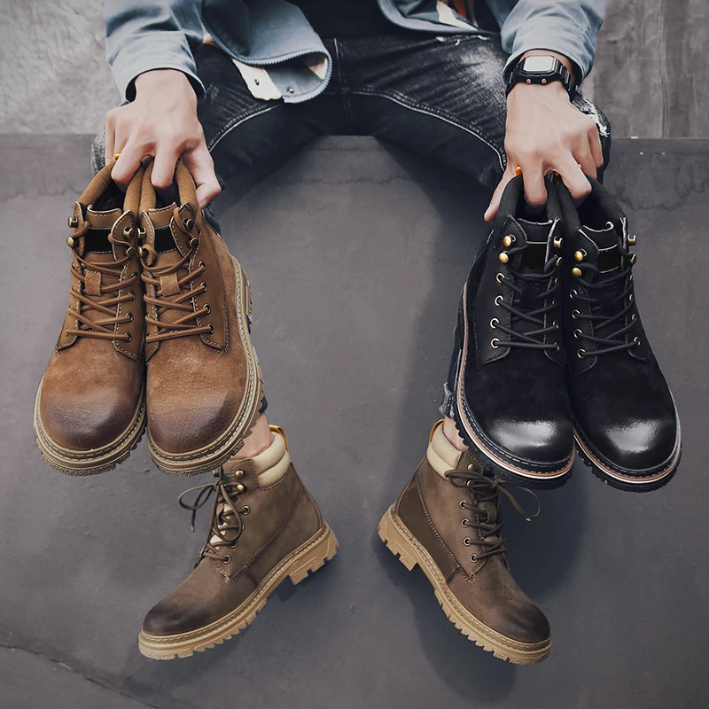 CYYTL Winter Outdoors Men Working Safety Steel Toe Cap Boots Anti-puncture Hiking Ankle Protection Footwear Work Botas
CYYTL Winter Outdoors Men Working Safety Steel Toe Cap Boots Anti-puncture Hiking Ankle Protection Footwear Work Botas