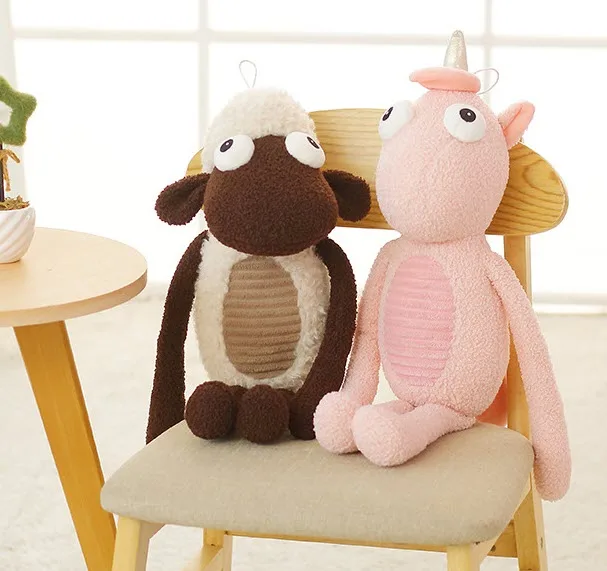60cm Cute Cartoon Toy Sheep Long Arm Soft Pillow Plush toys Lovely stuffed animal Funny sleep toy doll
60cm Cute Cartoon Toy Sheep Long Arm Soft Pillow Plush toys Lovely stuffed animal Funny sleep toy doll
