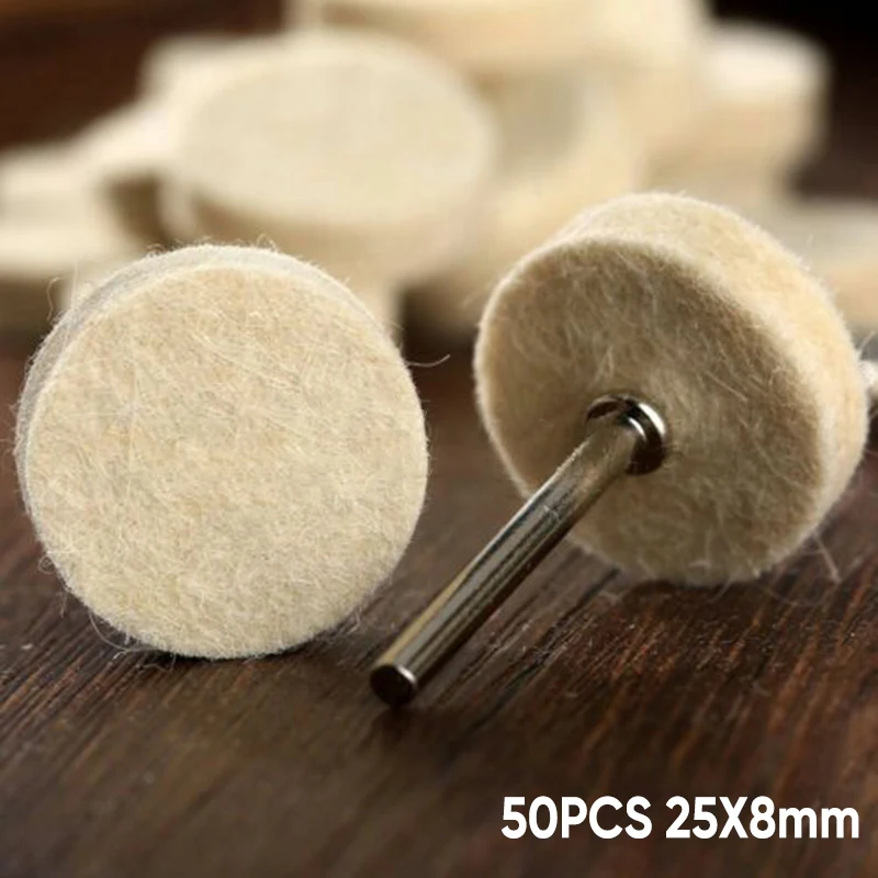 50pcs Polishing Wheel Pad Wool Felt Polishing Buffing Pad Round Wheel Mandrel For Rotary Tool Grinding Pads Fast Shipping
50pcs Polishing Wheel Pad Wool Felt Polishing Buffing Pad Round Wheel Mandrel For Rotary Tool Grinding Pads Fast Shipping