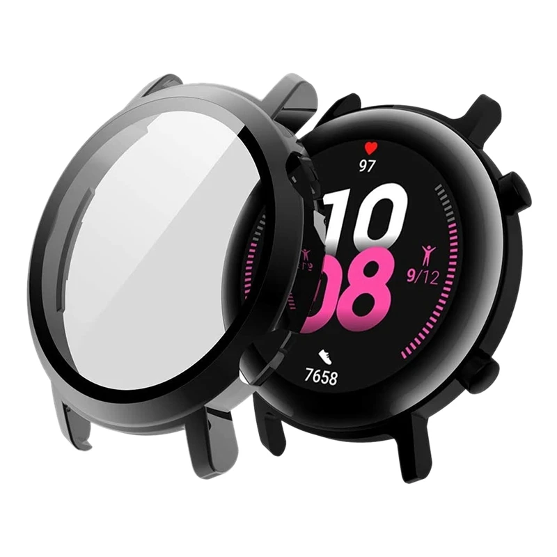 for Huawei Watch GT 2 42mm Smart Watch Case TPU Full Body Anti-Scratch Protective Case Tempered Film Screen Protector
for Huawei Watch GT 2 42mm Smart Watch Case TPU Full Body Anti-Scratch Protective Case Tempered Film Screen Protector