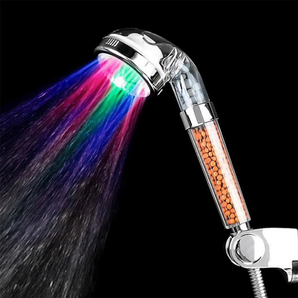 LED Anion Shower SPA Shower Head Pressurized Water Saving Temperature Control Colorful Handheld Big Rain Shower
LED Anion Shower SPA Shower Head Pressurized Water Saving Temperature Control Colorful Handheld Big Rain Shower